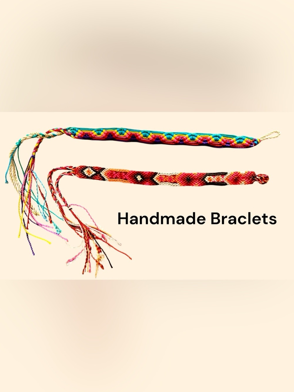 Handmade Multicolor Friendship Bracelet Set